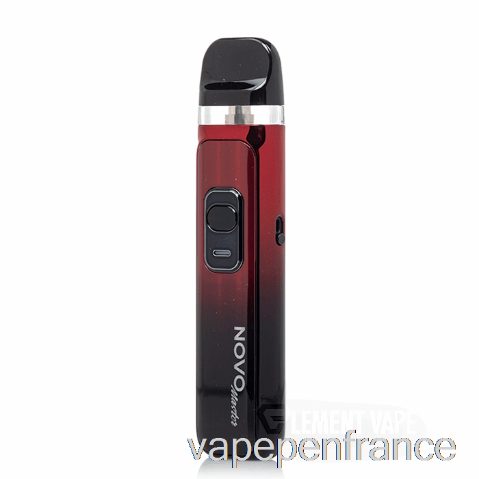 Smok Novo Master 30w Pod Système Rouge Noir Vape Stylo